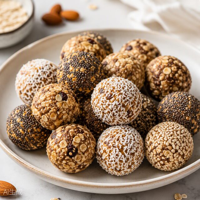 No-Bake Collagen Energy Bites